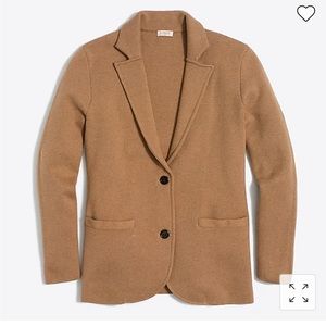 J Crew Sweater Blazer